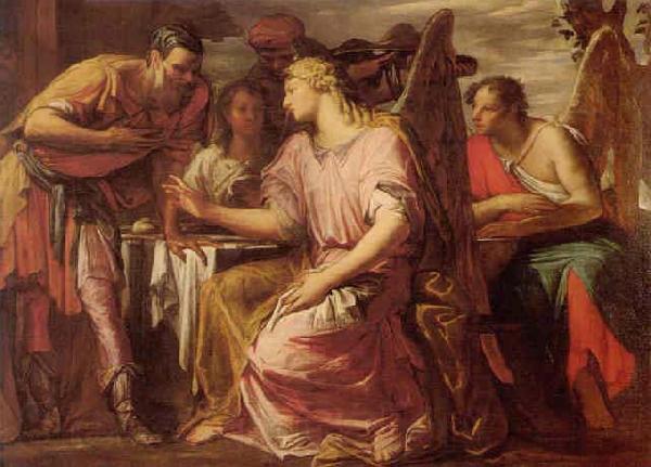 Giovanni Antonio Fumiani Abraham and the Three Angels